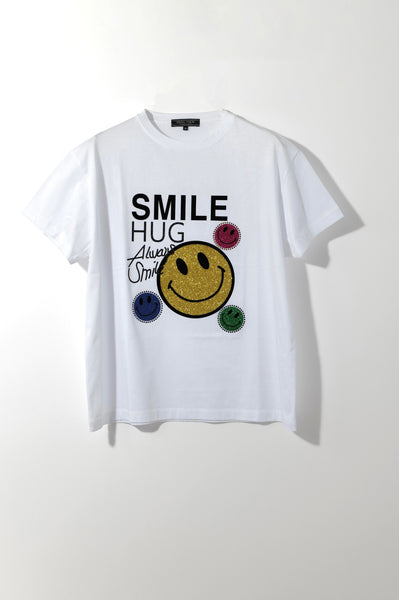 24SS商品】 キラキラSMILE Tシャツ – DUAL VIEW